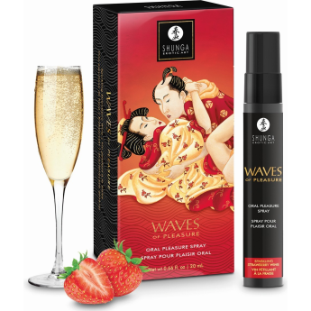 Спрей SHUNGA WAVES OF PLEASURE Клубника 20 мл